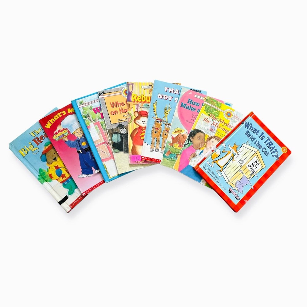 Scholastic Kids Book Lot Level 1 Reader 9 Books Halloween Christmas Readers
